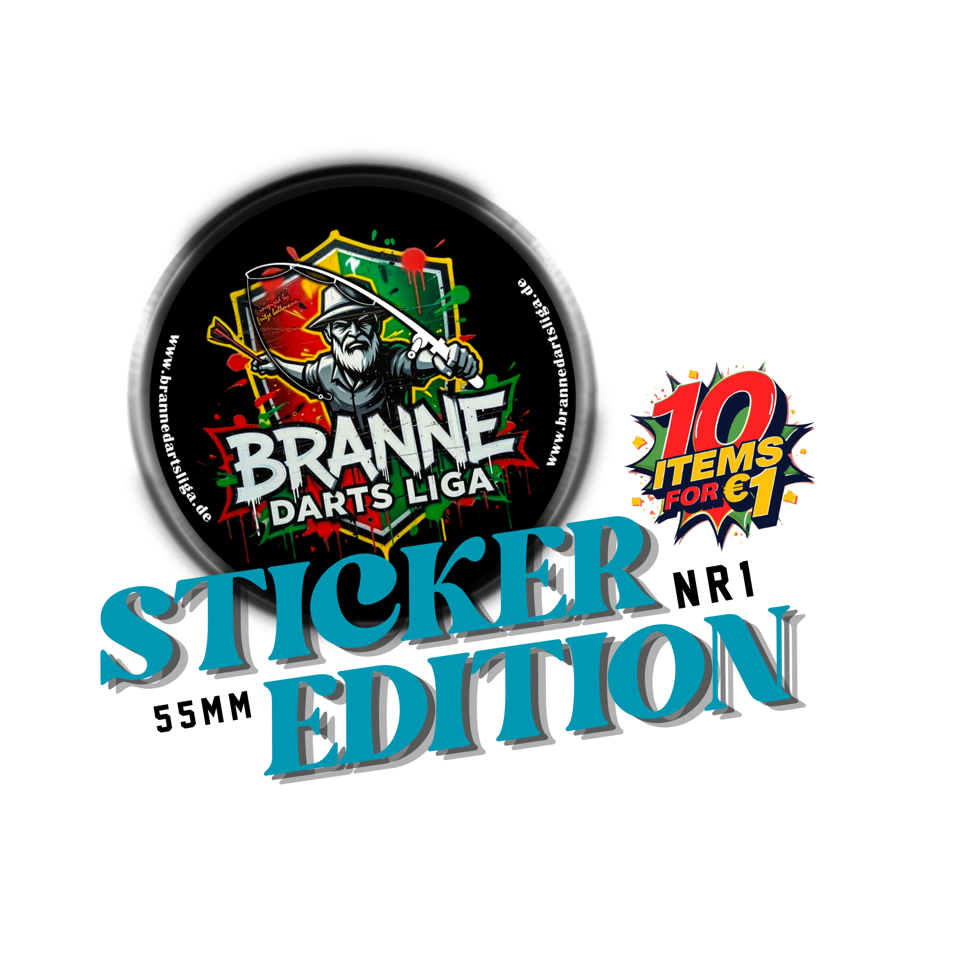 Brannedartsliga Sticker Edition Nr. 1